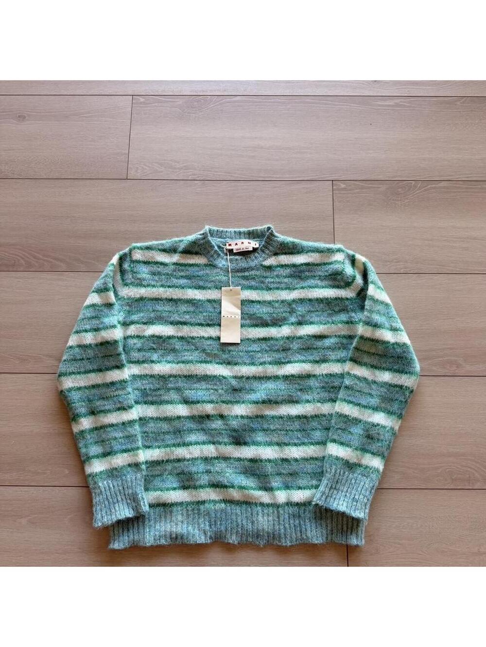 Marni Women's Green and Multi Jumper